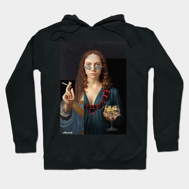 Collage Art Hoodie by Stupidart1